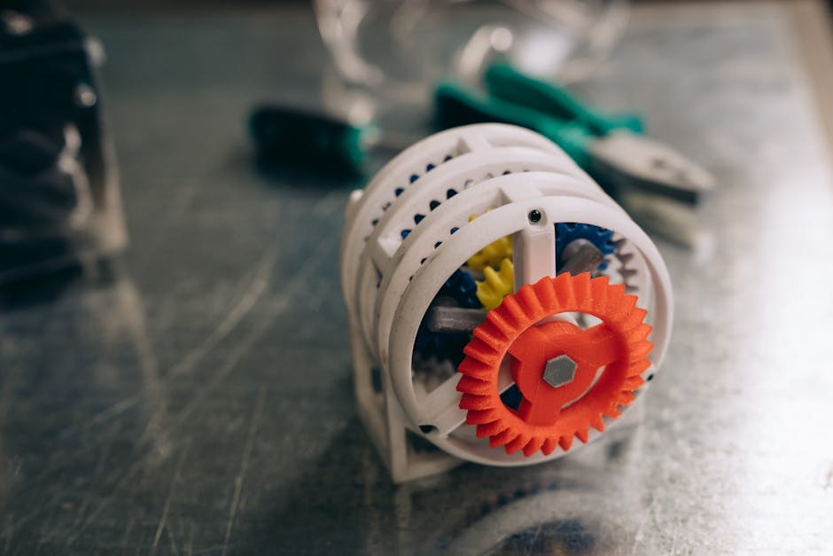 Close-up Photo of Gear Miniature